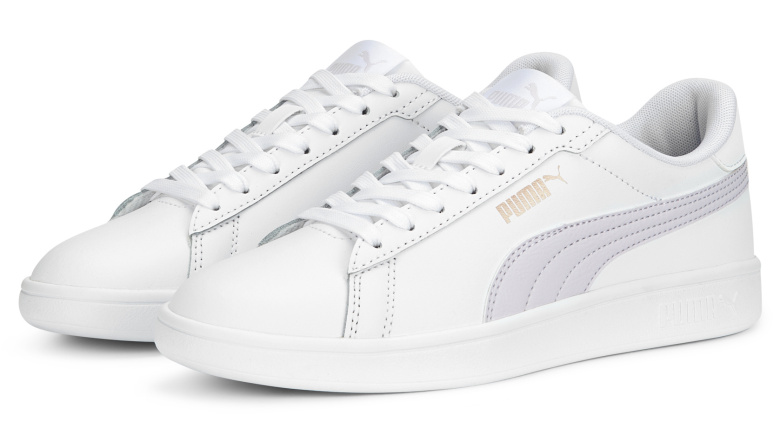 ●STILL SMASHIN' Puma Smash 3.0 L 390987 08 biały - sneakersy damskie